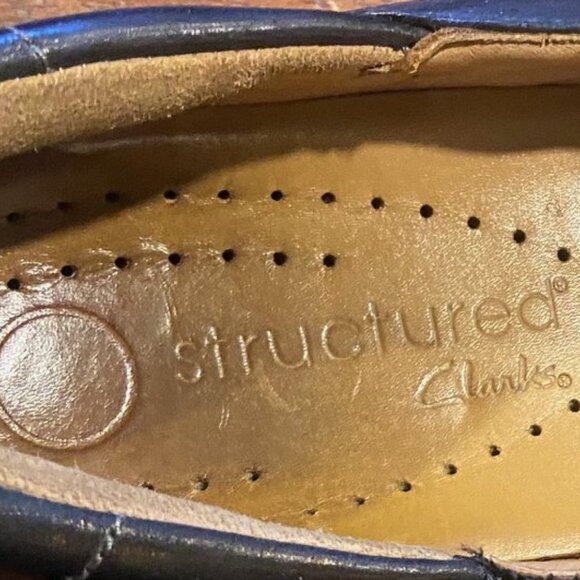 Clarks - Size 7.5M - Mary Jane Style Black Unstructured Comfort Shoes - Picture 10 of 10